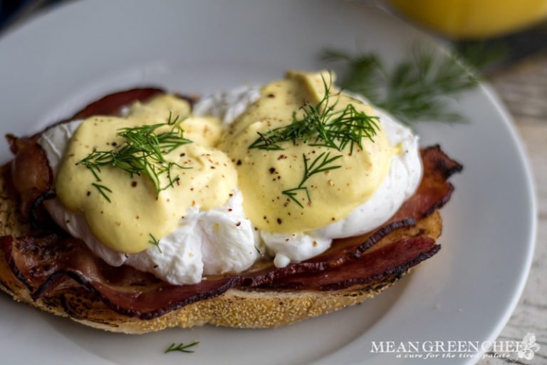 Foolproof 2 Minute Blender Hollandaise Sauce Recipe | Mean Green Chef