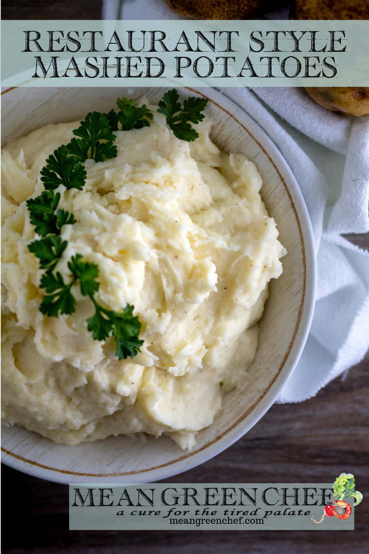 Restaurant Style Mashed Potatoes Recipe | Mean Green Chef #mashedpotatoes #sidedish #sidedishrecipes #potatoes #foodphotography #foodstyling #meangreenchef #MGCKitchen