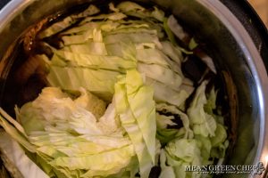 Ingredients for Irish Colcannon in Instant Pot.