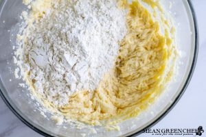 Dough for Orange Cranberry Cookies.