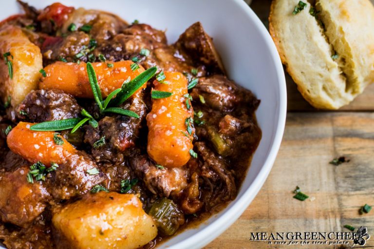 Bowl of Old Fashioned Beef Stew.