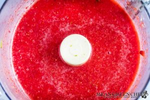 Strawberry puree for Instant Pot Strawberry Tea