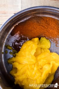 Ingredients being cooked down for Punch of Pumpkin Pie