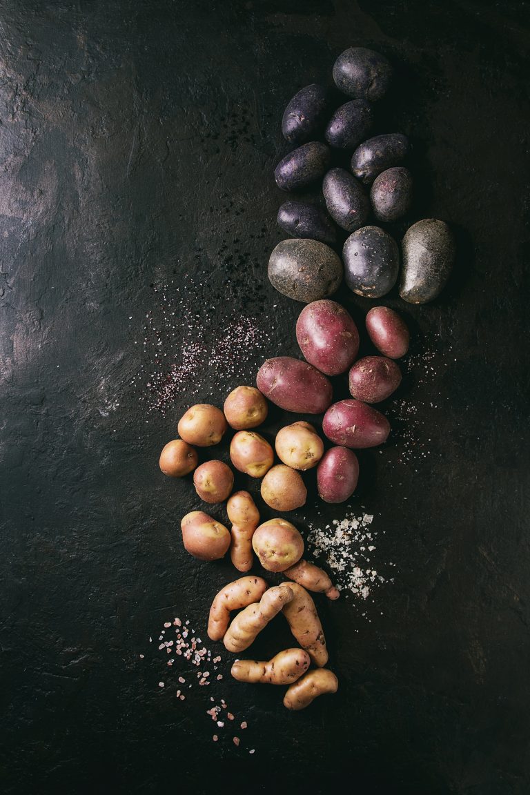 A selection of potatoes that are good for making chowders