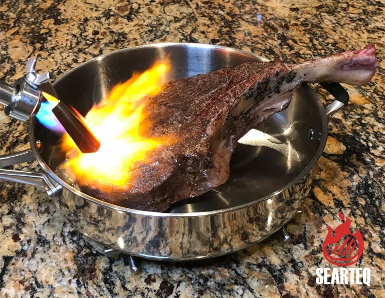 Searing Torch for browing after Sous Vide